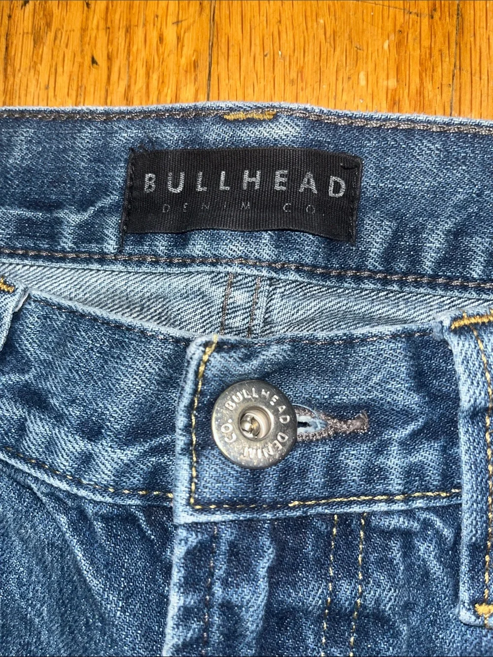 Bullhead Denim Co. Classic Men's Blue Slim Jeans Size 34